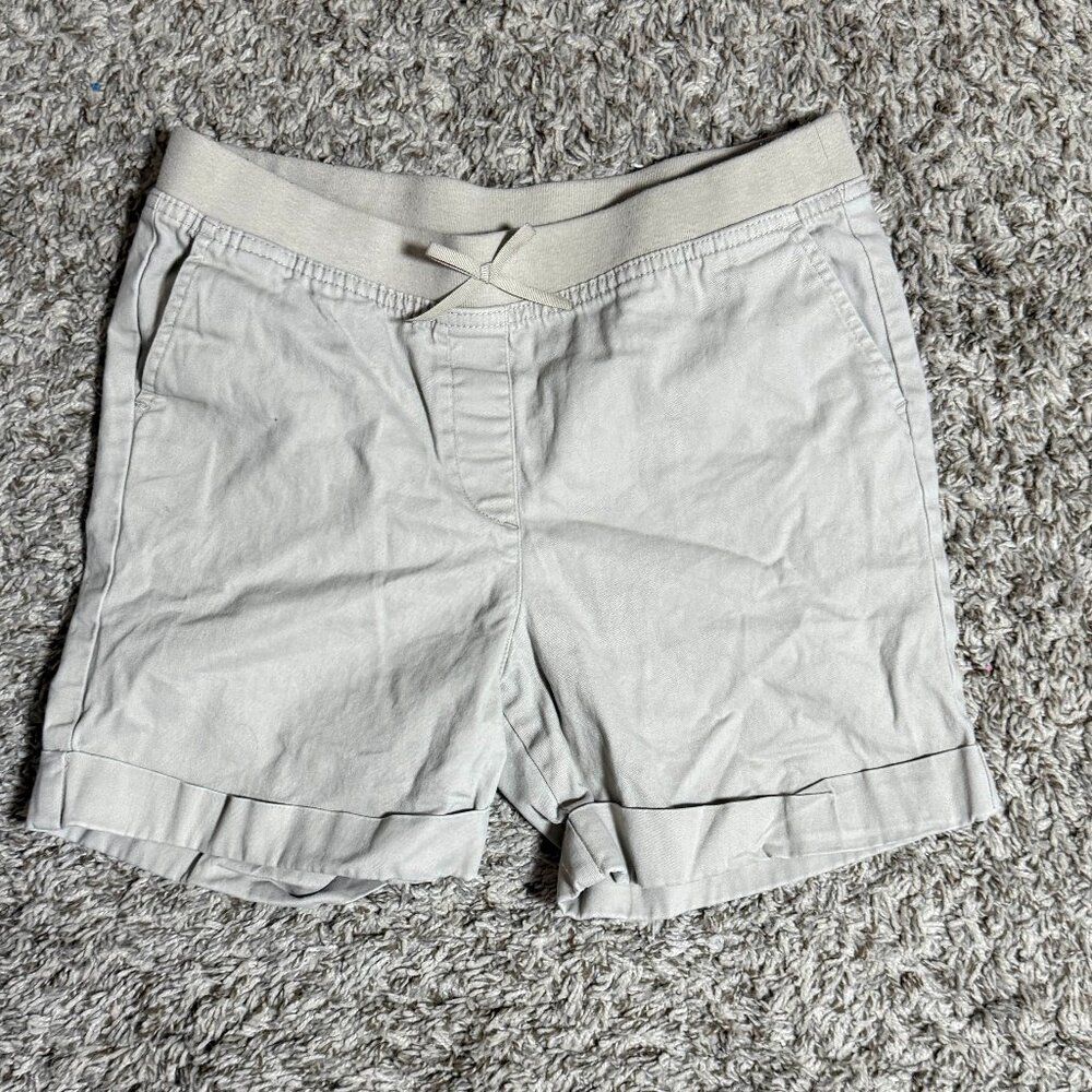 EUC Izod Girls Uniform Pants Size 12.5 Plus - Khaki